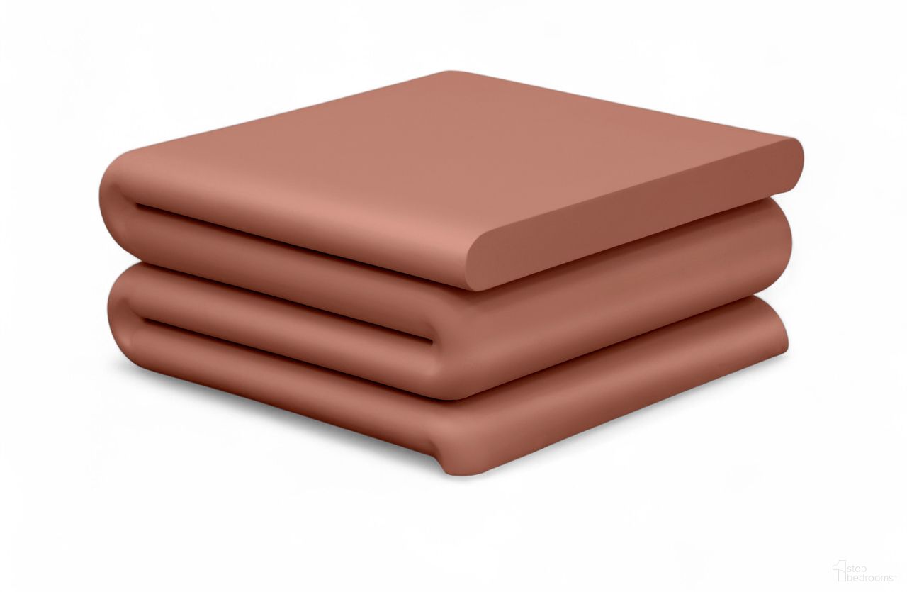Roland Iron Coffee Table In Terracotta