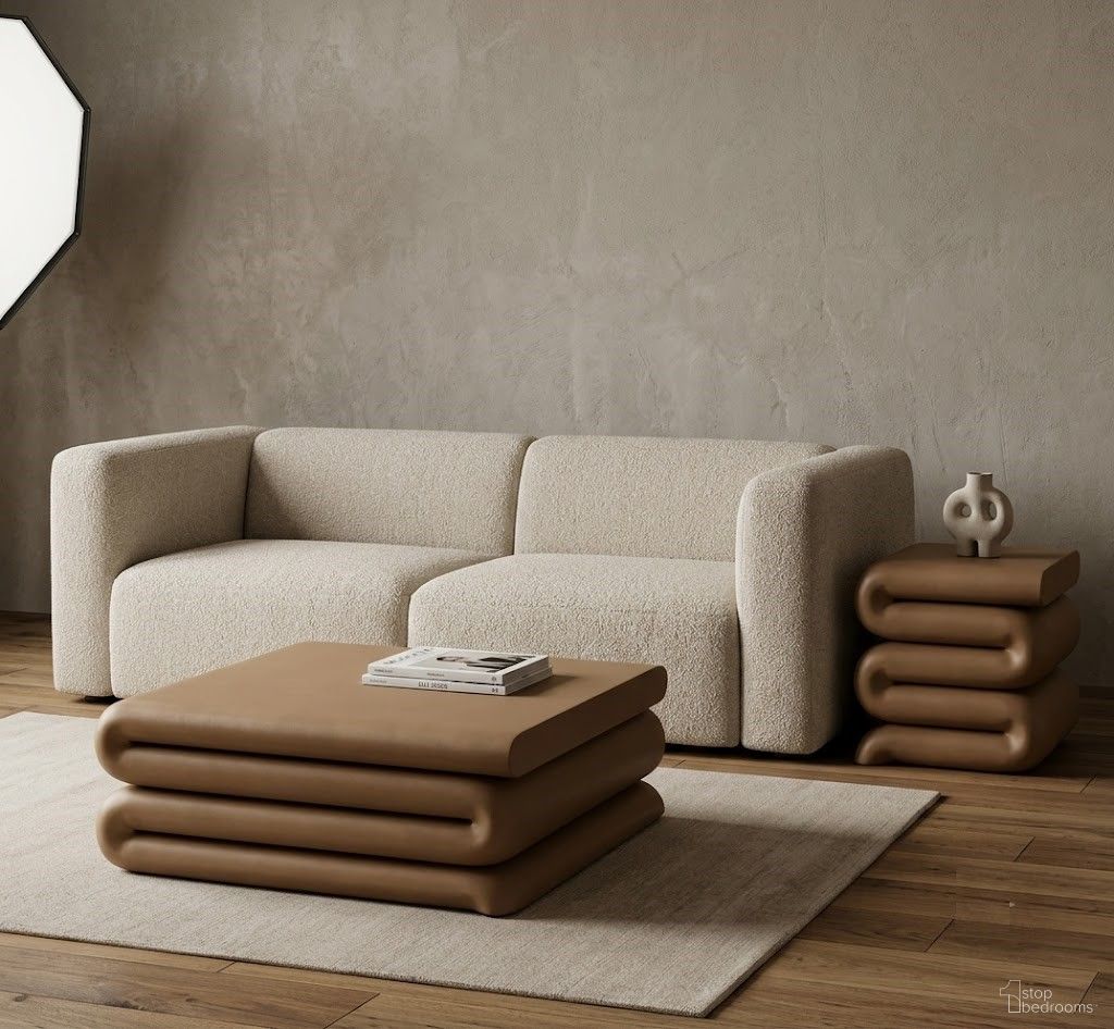 Roland Occasional Table Set In Brown