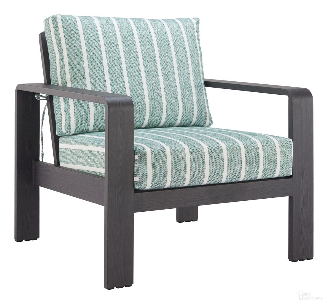 The appearance of Rolig Armchair In Green designed by Zuo Modern in the modern / contemporary interior design. This green piece of furniture  was selected by 1StopBedrooms from Rolig Collection to add a touch of cosiness and style into your home. Sku: 704088. Material: Olefin.