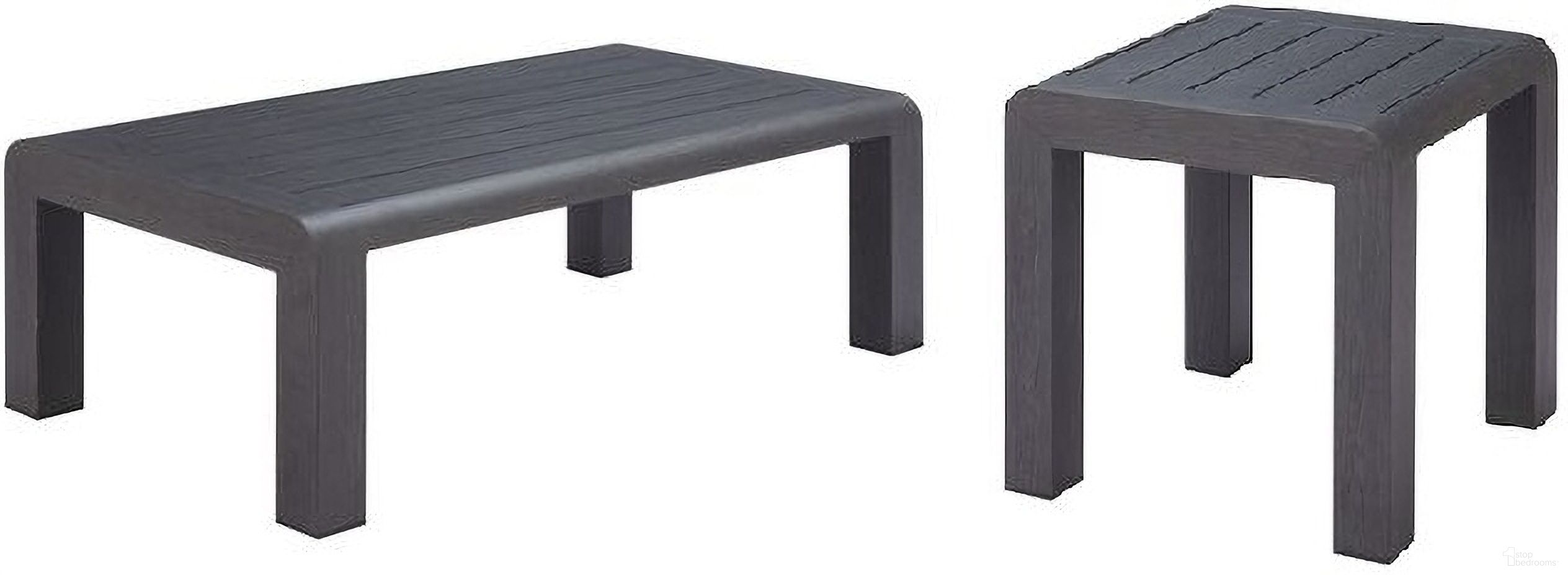 The appearance of Rolig Occasional Table Set In Black designed by Zuo Modern in the modern / contemporary interior design. This black piece of furniture  was selected by 1StopBedrooms from Rolig Collection to add a touch of cosiness and style into your home. Sku: 704090;704091. Material: Aluminum.