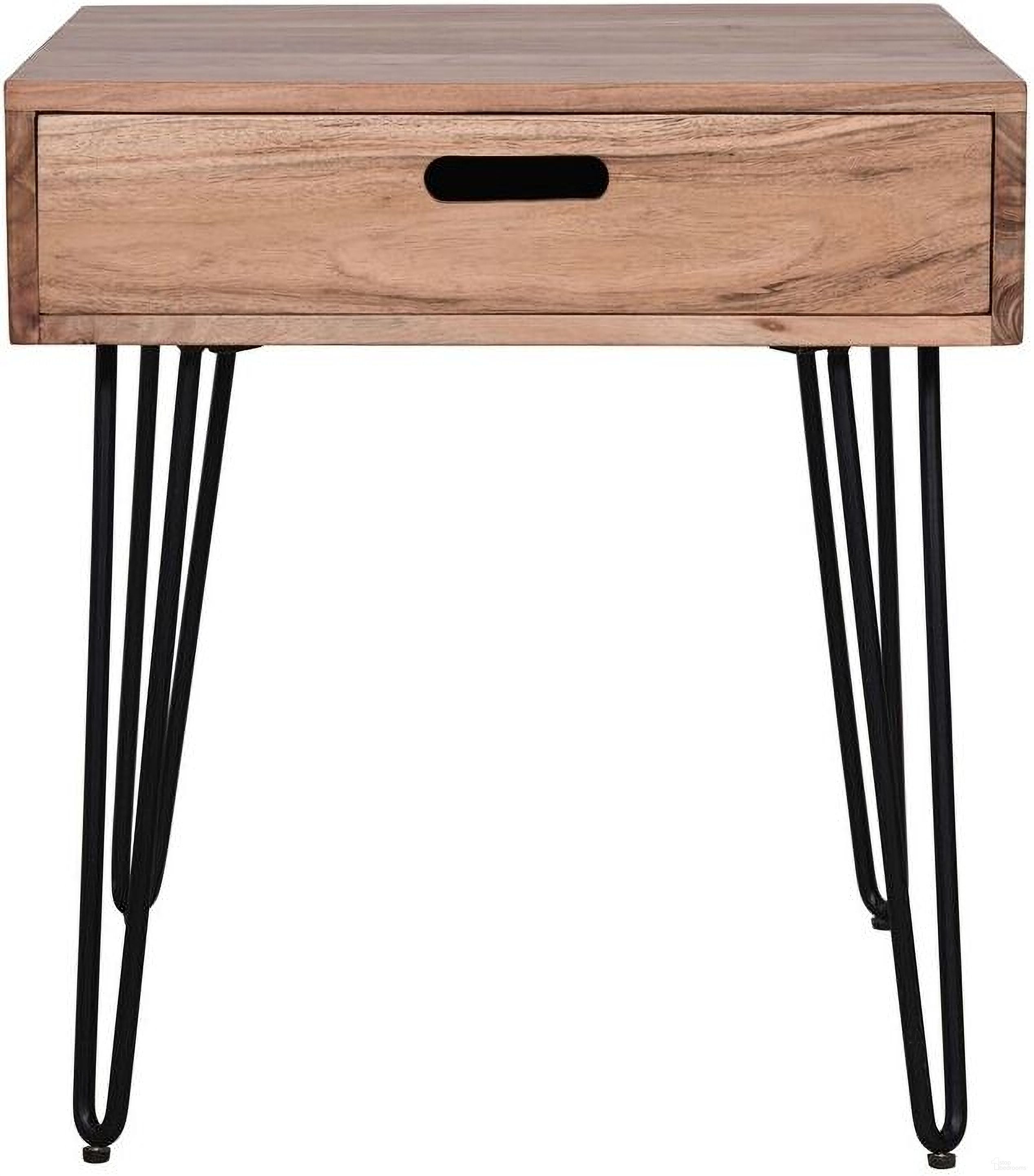 The appearance of Rollins End Table In Natural designed by Jofran in the modern / contemporary interior design. This natural piece of furniture was selected by 1StopBedrooms from Rollins Collection to add a touch of cosiness and style into your home. Sku: 2085-3. Material: Acacia.