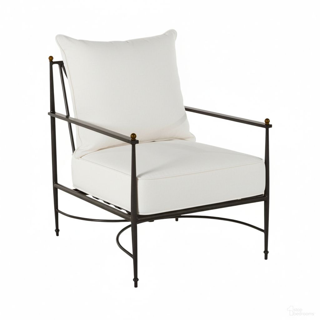 The appearance of Roma Wrought Aluminum Outdoor Lounge Chair In Bali Pearl designed by Summer Classics in the traditional interior design. This bali pearl piece of furniture  was selected by 1StopBedrooms from Roma Collection to add a touch of cosiness and style into your home. Sku: 366531+C605P4219W4219. Material: Aluminum.