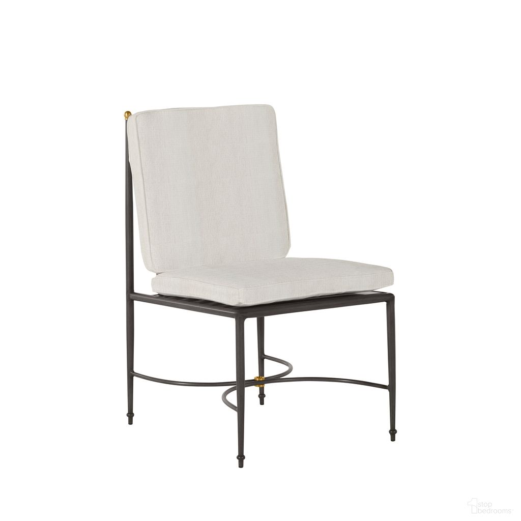 The appearance of Roma Wrought Aluminum Outdoor Side Chair In Bali Pearl designed by Summer Classics in the traditional interior design. This bali pearl piece of furniture  was selected by 1StopBedrooms from Roma Collection to add a touch of cosiness and style into your home. Sku: 436831+C833H4219W4219. Material: Aluminum.