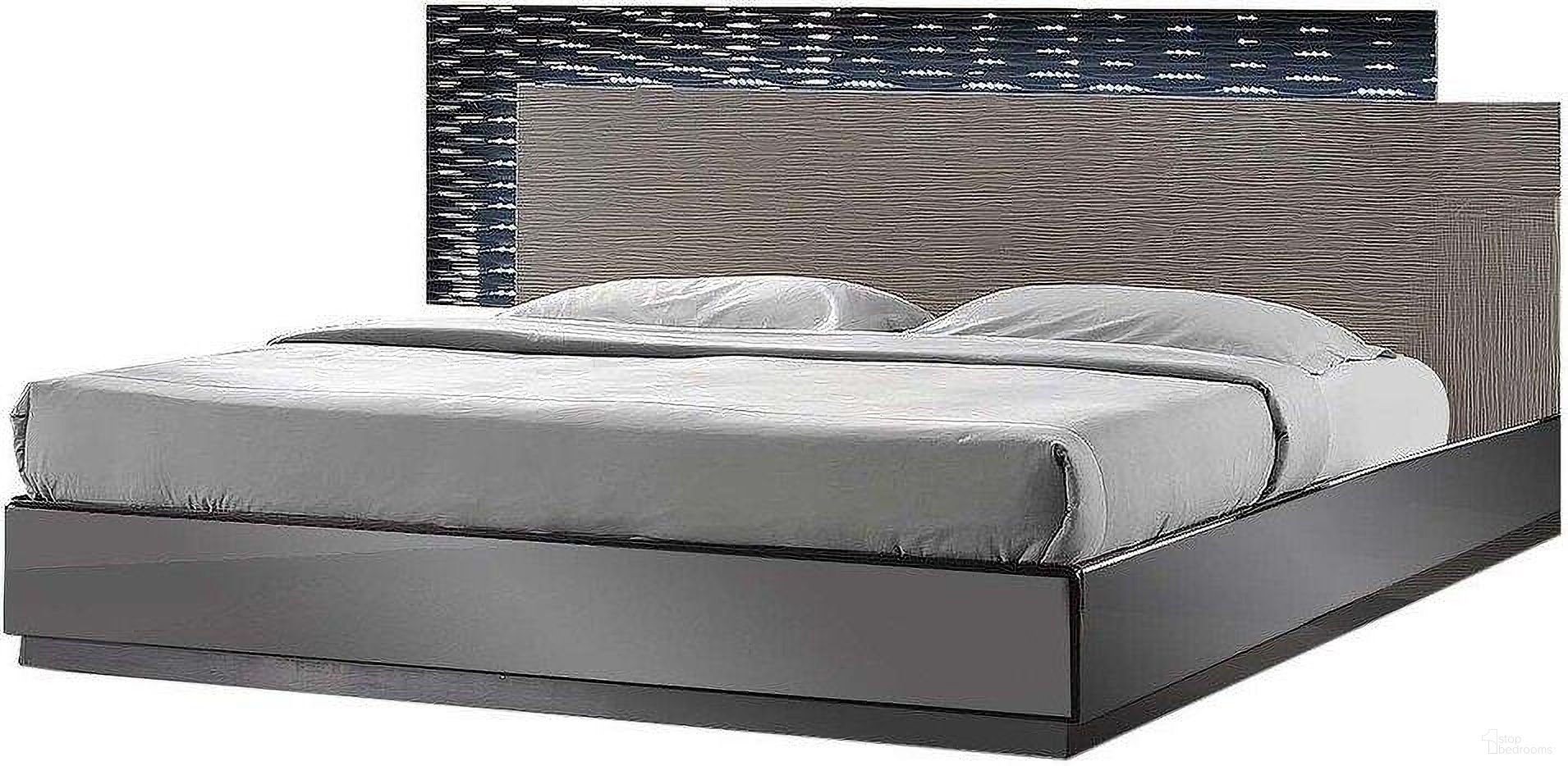 The appearance of Romania Poplar Wood Eastern King Platform Bed In Black And Zebra Gray designed by Best Master Furniture in the modern / contemporary interior design. This black piece of furniture  was selected by 1StopBedrooms from Romania Collection to add a touch of cosiness and style into your home. Sku: ROMABEK. Bed Type: Platform Bed. Material: Wood. Bed Size: King.