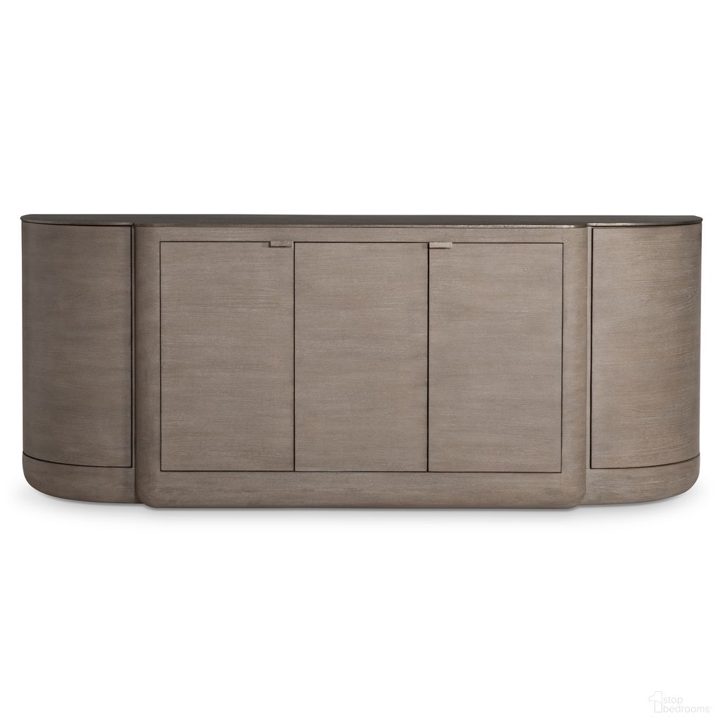The appearance of Romer Buffet In Brown designed by Bernhardt in the transitional interior design. This brown piece of furniture was selected by 1StopBedrooms from Romer Collection to add a touch of cosiness and style into your home. Sku: 338134. Material: Wood.
