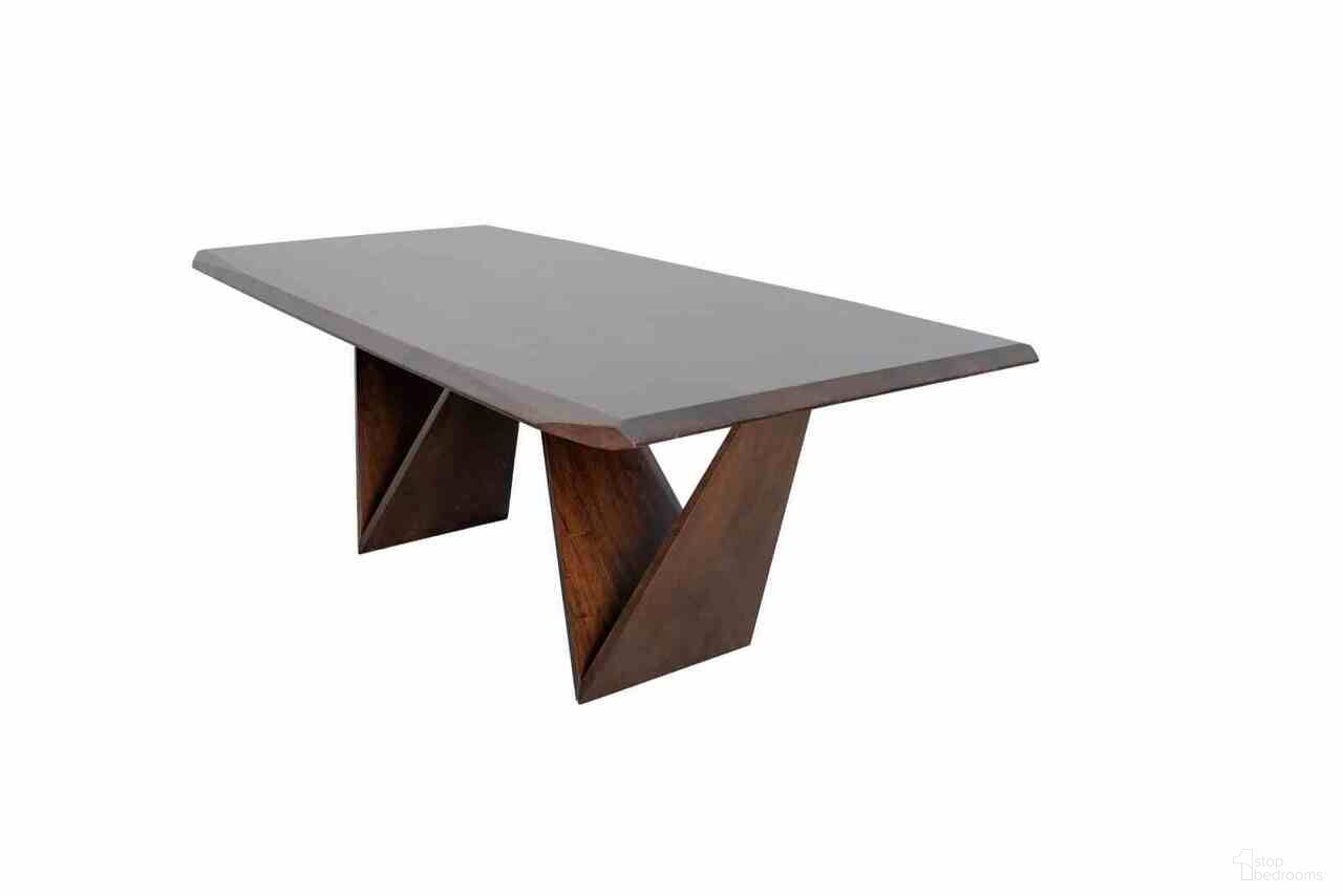 The appearance of Romont Dining Table In Rich Walnut designed by Furniture of America in the transitional interior design. This rich walnut piece of furniture  was selected by 1StopBedrooms from Romont Collection to add a touch of cosiness and style into your home. Sku: FM30003WN-T. Table Base Style: Double Pedestal. Material: Fabric. Table Top Shape: Rectangular. Size: 40" x 83".