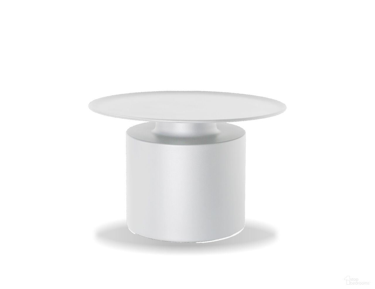 The appearance of Rook Coffee Table In Matte White designed by Mobital in the modern / contemporary interior design. This matte white piece of furniture  was selected by 1StopBedrooms from Rook Collection to add a touch of cosiness and style into your home. Sku: WCO-ROOK-MWHI-. Material: Aluminum.