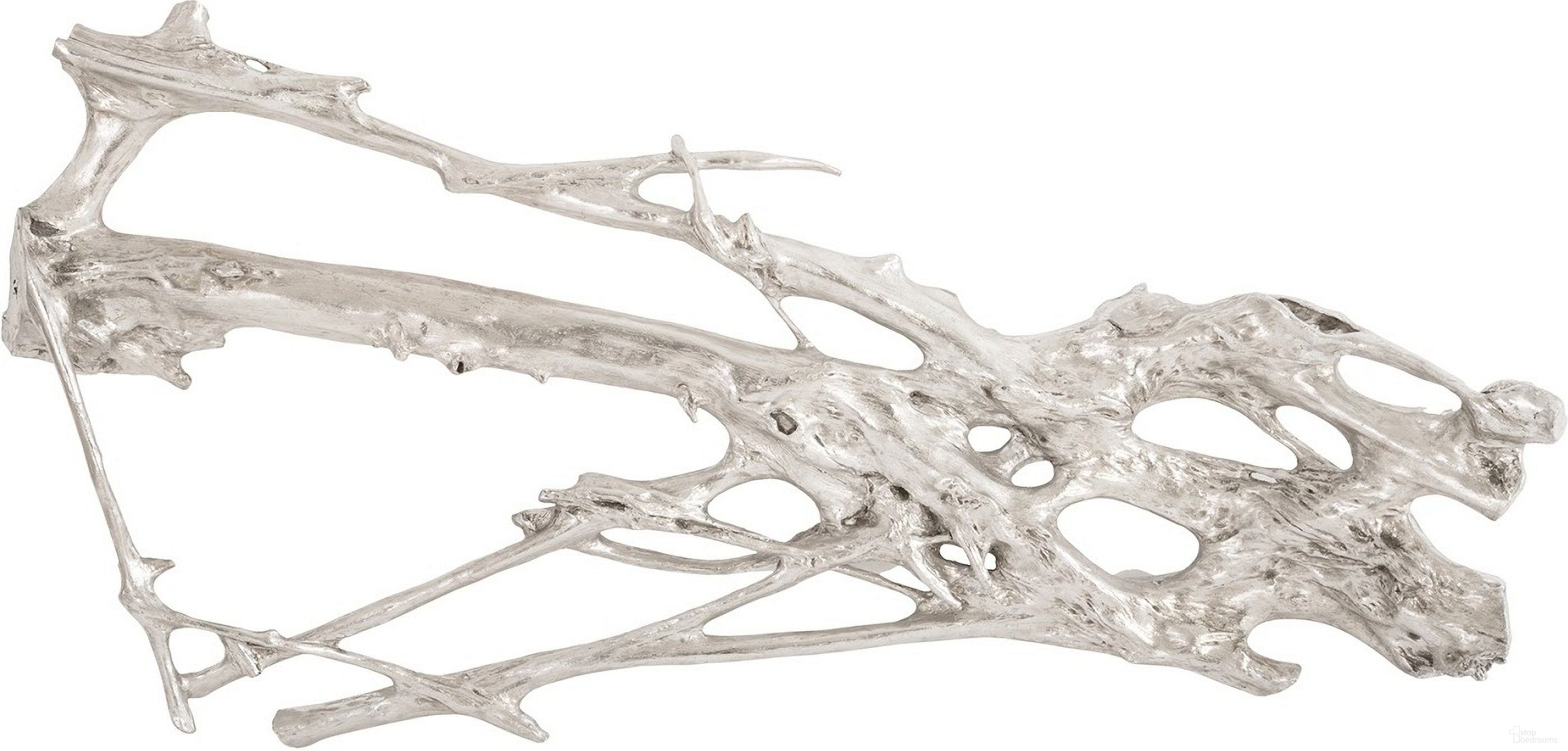 The appearance of Root Wall Art designed by Phillips Collection in the modern / contemporary interior design. This silver piece of furniture was selected by 1StopBedrooms from Cast Naturals Collection to add a touch of cosiness and style into your home. Sku: PH61030. Material: Resin.