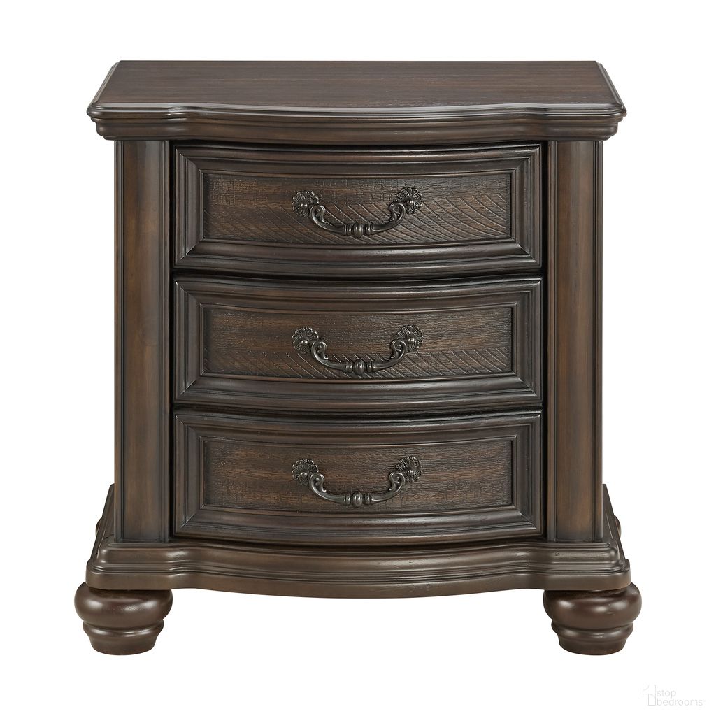 The appearance of Rosalinda 2-Drawer Nightstand with USB In Mahogany designed by Picket House in the traditional interior design. This mahogany piece of furniture was selected by 1StopBedrooms from Rosalinda Collection to add a touch of cosiness and style into your home. Sku: B-13070-5-NS. Material: Pine.