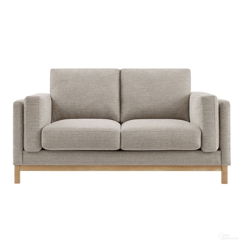 The appearance of Roscoe 63 Inch Fabric Loveseat In Pewter designed by Modway in the modern / contemporary interior design. This pewter piece of furniture  was selected by 1StopBedrooms from Roscoe Collection to add a touch of cosiness and style into your home. Sku: EEI-7328-PEW. Material: Fabric.
