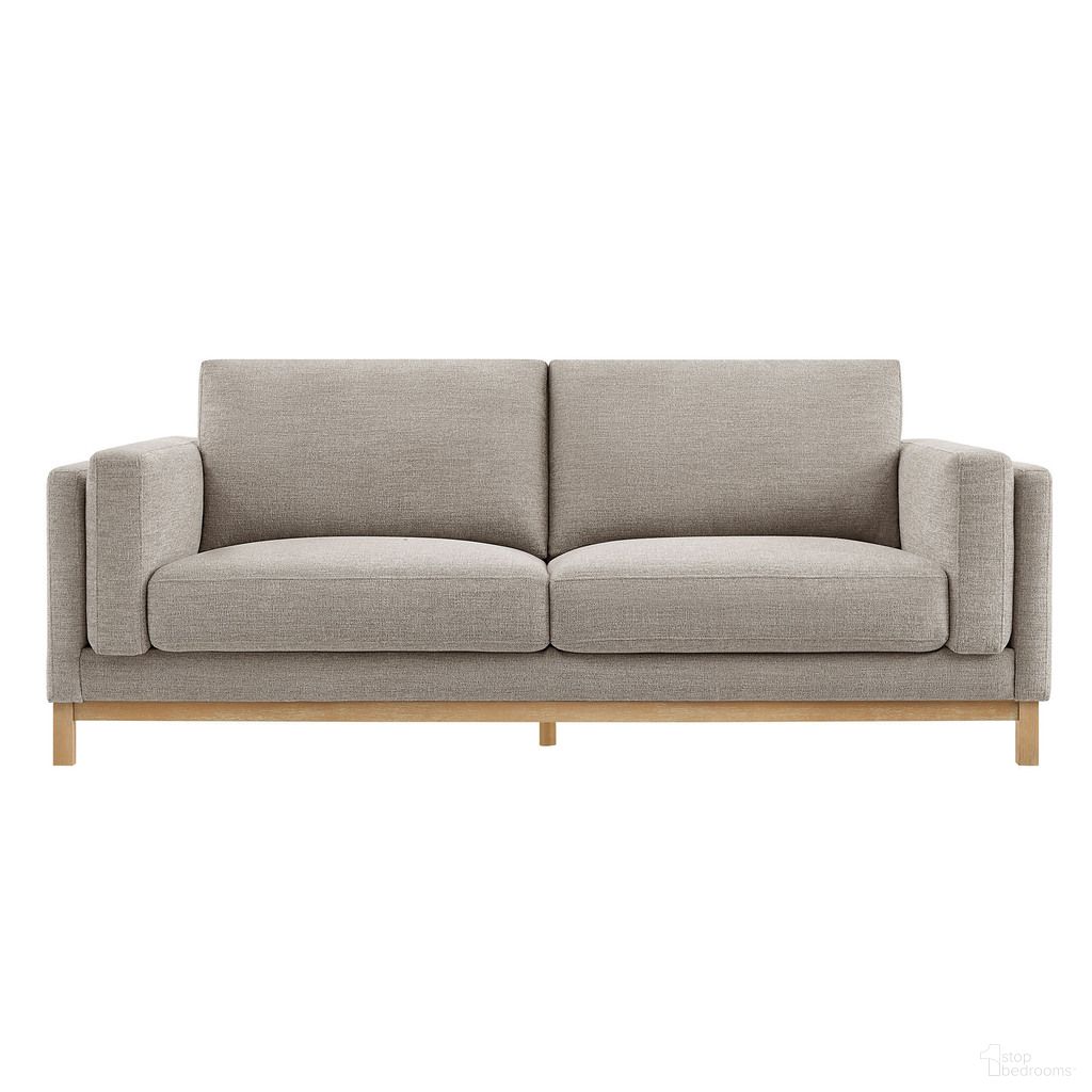 The appearance of Roscoe 81 Inch Fabric Sofa In Pewter designed by Modway in the modern / contemporary interior design. This pewter piece of furniture was selected by 1StopBedrooms from Roscoe Collection to add a touch of cosiness and style into your home. Sku: EEI-7327-PEW. Material: Fabric.