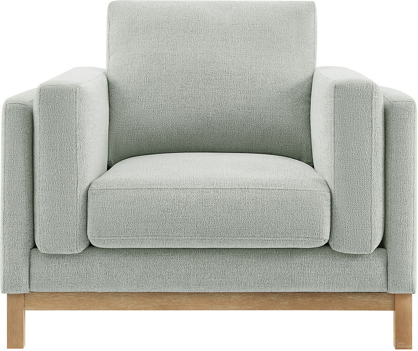 The appearance of Roscoe Fabric Armchair In Mist designed by Modway in the modern / contemporary interior design. This mist piece of furniture was selected by 1StopBedrooms from Roscoe Collection to add a touch of cosiness and style into your home. Sku: EEI-7329-MST. Material: Fabric.