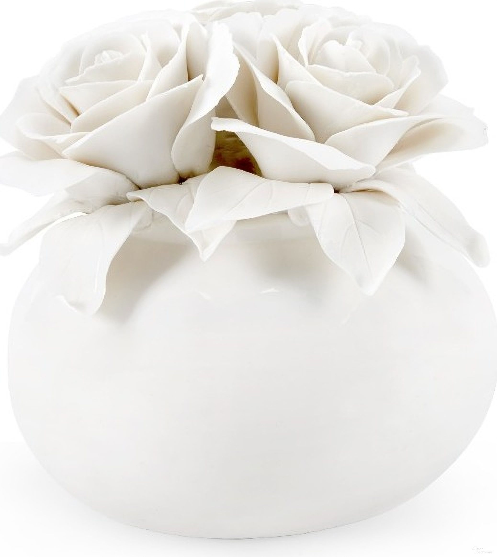 Rose Bouquet In Blanc de Chine