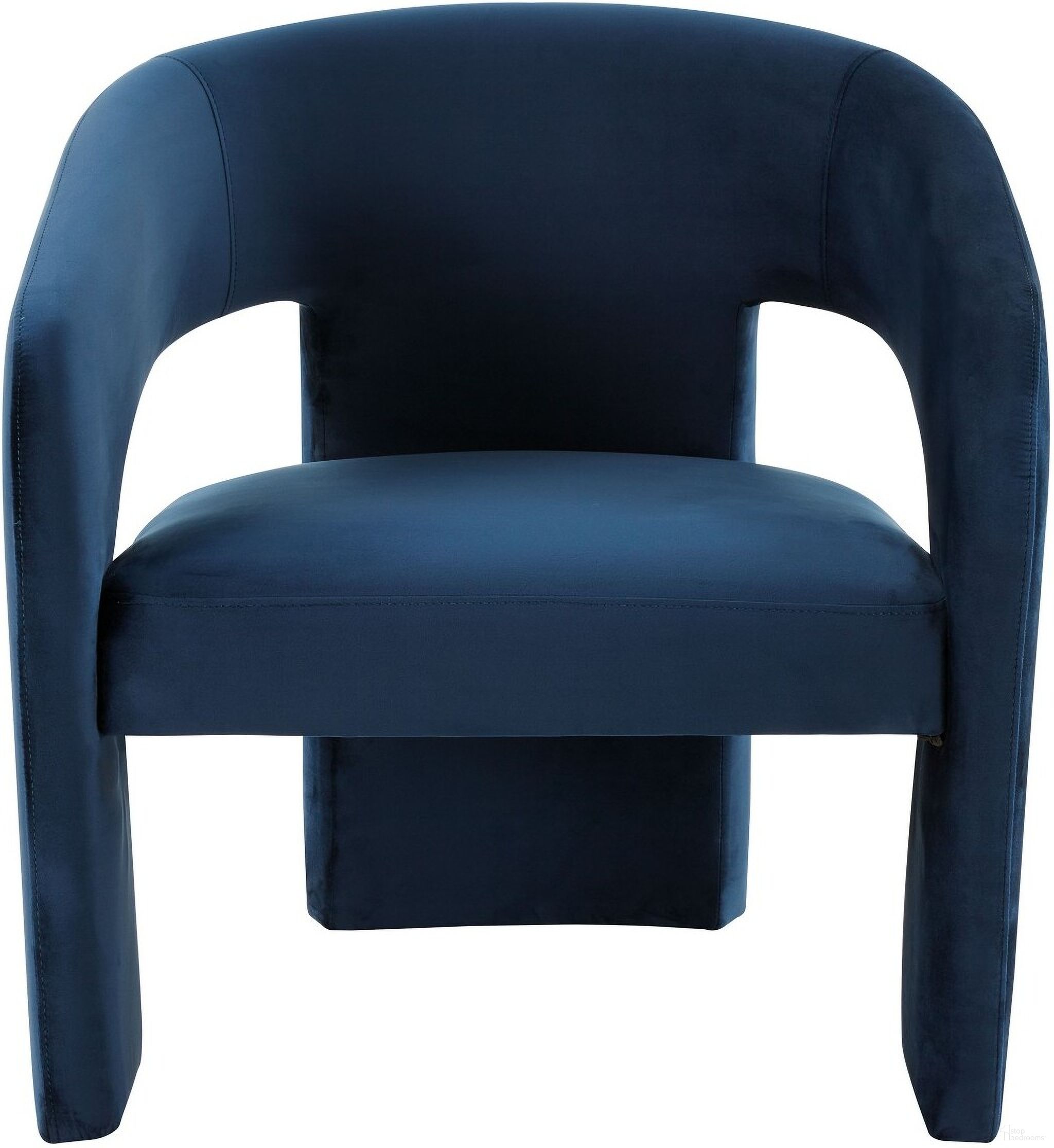 Roseanna Modern Accent Chair In Navy