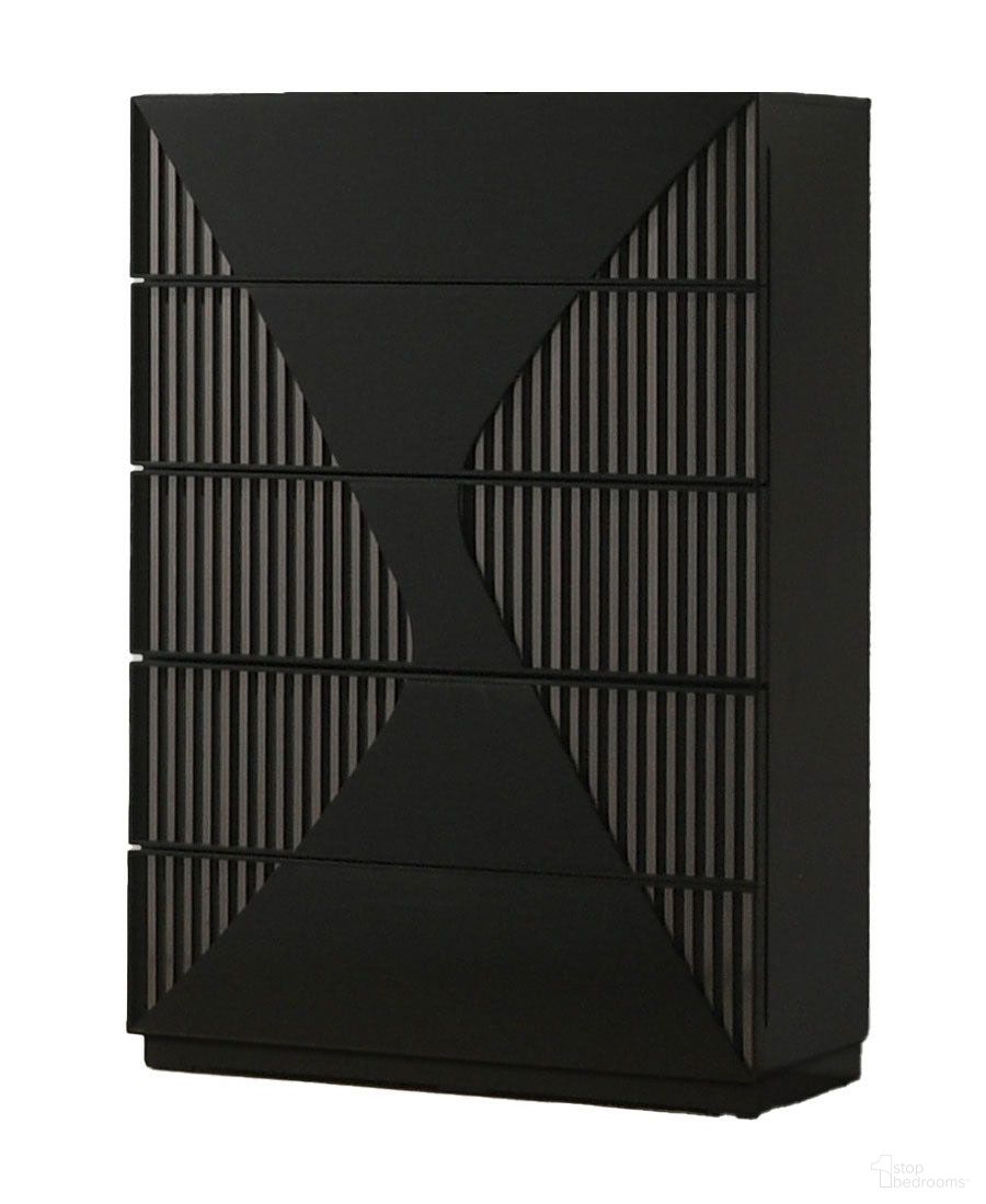 Rosette Chest In Black