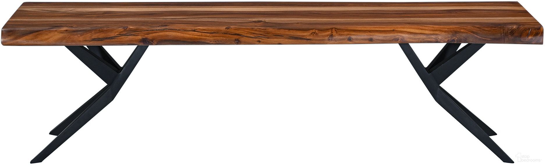 The appearance of Rosewood 68 Inch Bench In Natural Sheesham designed by Home Trends and Design in the industrial interior design. This natural sheesham piece of furniture  was selected by 1StopBedrooms from Rosewood Collection to add a touch of cosiness and style into your home. Sku: ZWROSBNNS. Material: Iron.
