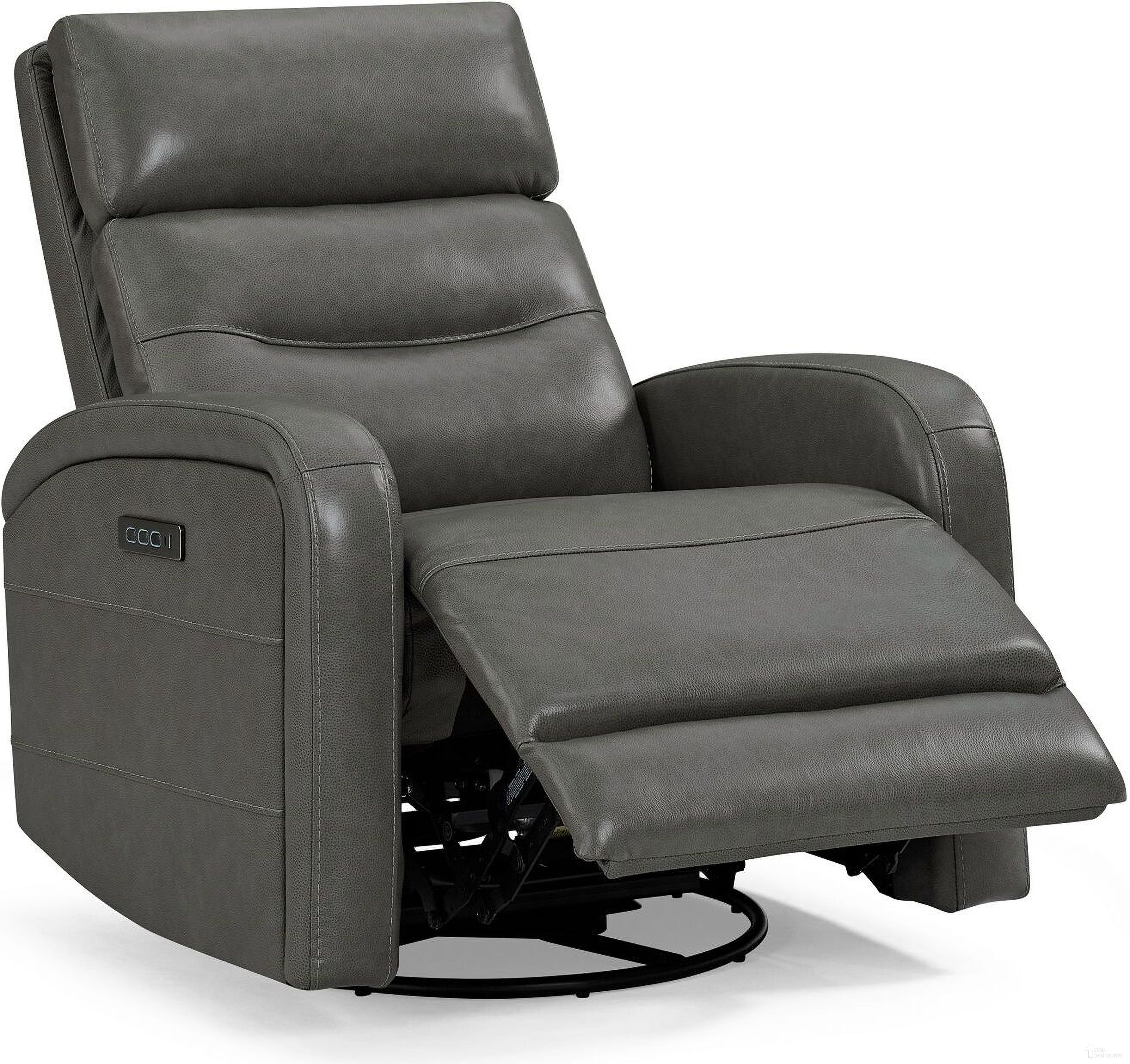 The appearance of Rosslyn SG Recliner with Power Headrest In York Charcoal designed by Liberty in the transitional interior design. This york charcoal piece of furniture was selected by 1StopBedrooms from Rosslyn Collection to add a touch of cosiness and style into your home. Sku: 06CC-13P. Material: Solid Hardwood.