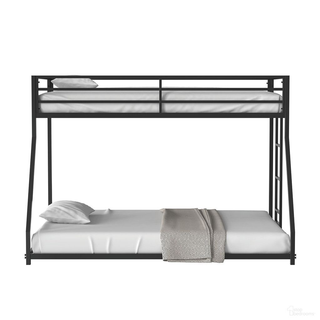 The appearance of Rothwell Twin Over Full Metal Bunk Bed In Matte Black designed by Furniture of America in the modern / contemporary interior design. This matte black piece of furniture was selected by 1StopBedrooms from Rothwell Collection to add a touch of cosiness and style into your home. Sku: FM-BK1200BK-TF. Bed Type: Bunk Bed. Material: Metal. Bed Size: Twin Over Full.