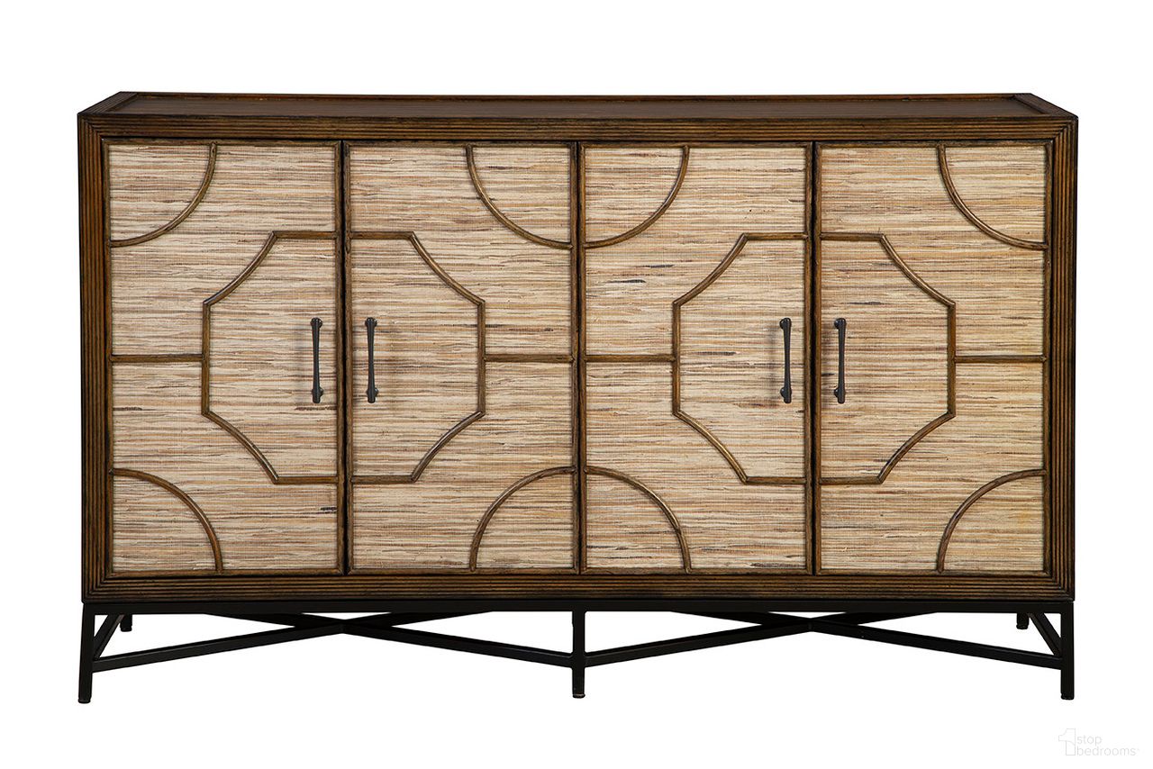 The appearance of Rouge Sideboard designed by Furniture Classics in the modern / contemporary interior design. This piece of furniture was selected by 1StopBedrooms from Rouge Collection to add a touch of cosiness and style into your home. Sku: 32092AC99. Material: Raffia.