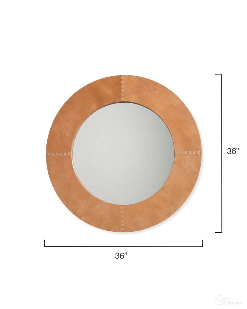 Jamie Young Cross Stitch Mirror - Thumbnail 2
