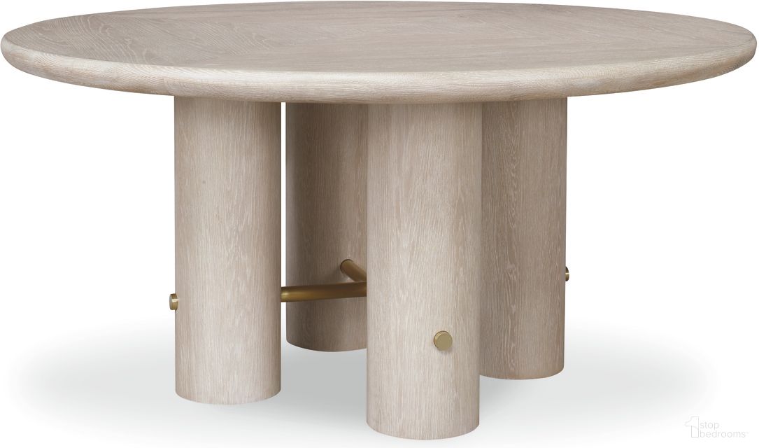 Round Dining Table In Sand