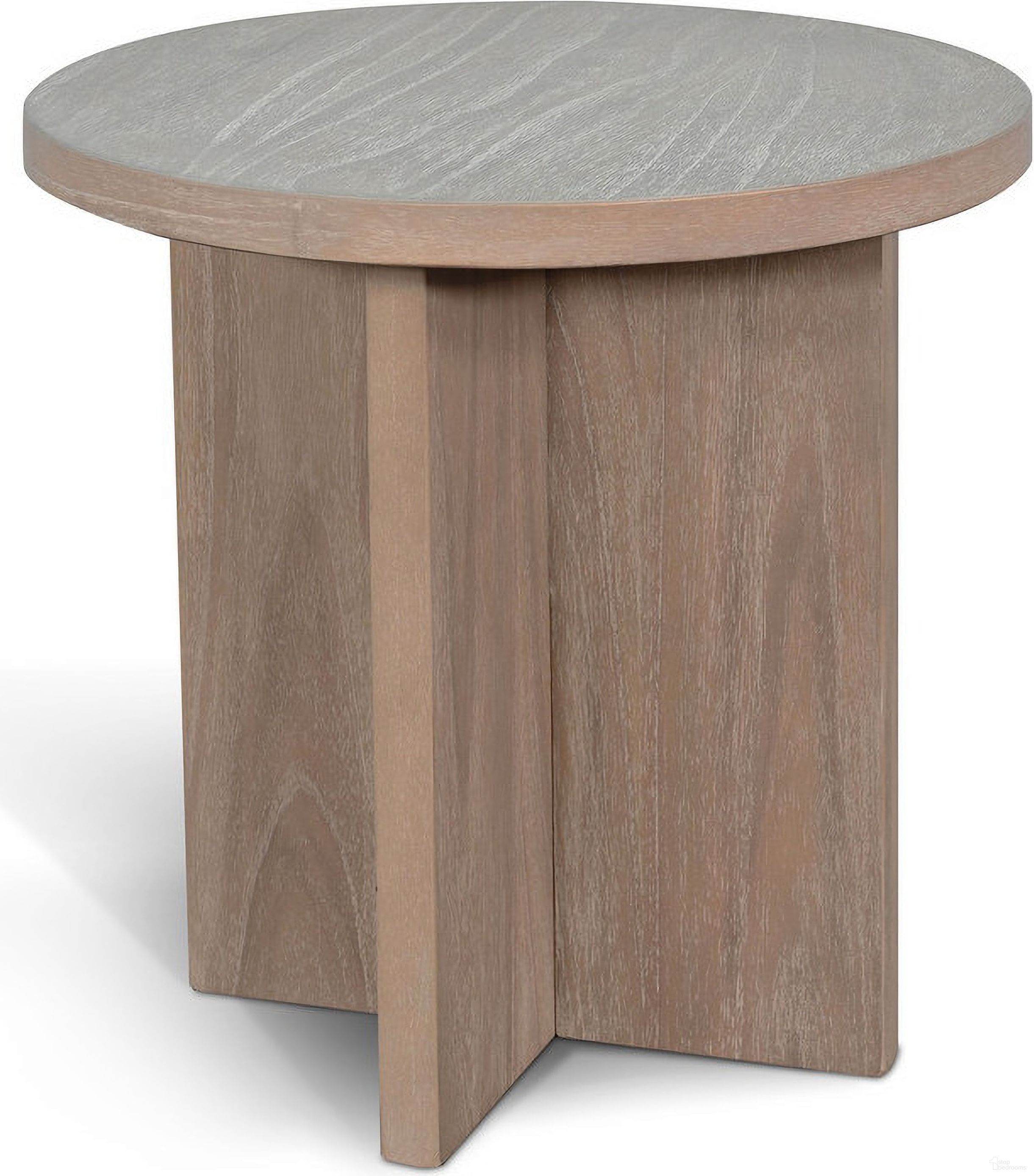 The appearance of Round Medium Accent Table In Wheat designed by Sunny Designs in the modern / contemporary interior design. This wheat piece of furniture  was selected by 1StopBedrooms from  to add a touch of cosiness and style into your home. Sku: 2164WE. Material: Solid Wood.