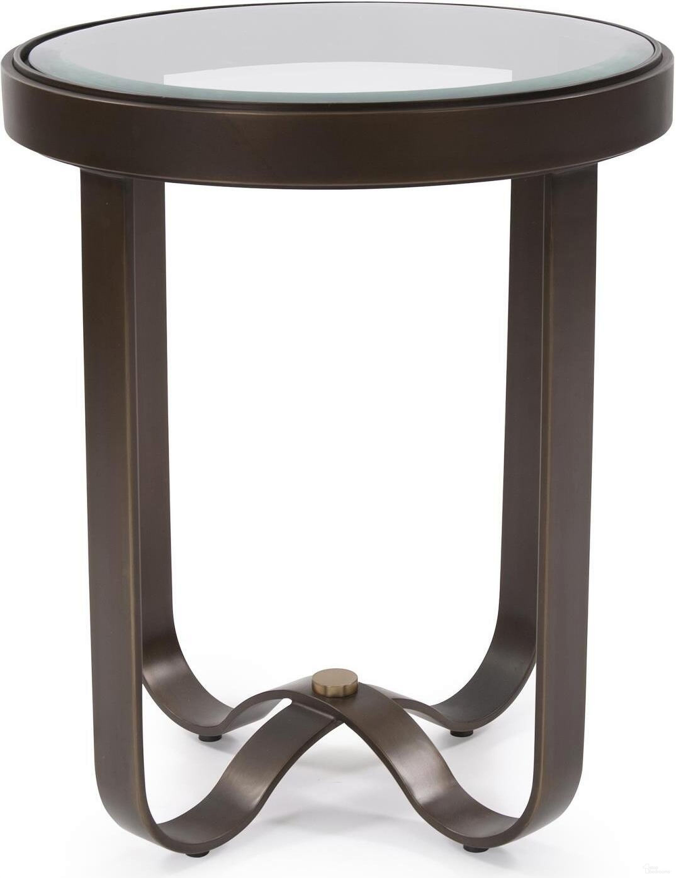 The appearance of Round Metal Side Table In Bronze designed by Howard Elliott in the modern / contemporary interior design. This bronze piece of furniture  was selected by 1StopBedrooms from  to add a touch of cosiness and style into your home. Sku: 27017. Material: Steel.