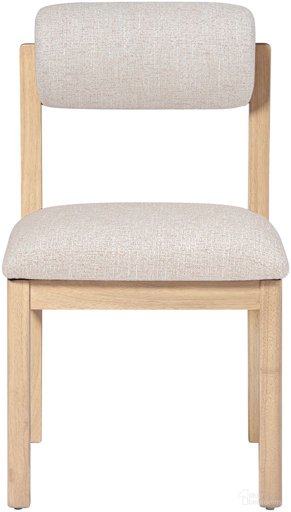 The appearance of Roundhill Linen Textured Fabric Upholstered Dining Chair Set of 2 In Beige and Stained Natural designed by Meridian in the modern / contemporary interior design. This beige/stained natural piece of furniture was selected by 1StopBedrooms from Roundhill Collection to add a touch of cosiness and style into your home. Sku: 11051Beige-C. Material: Linen. Chair Type: Side Chair.