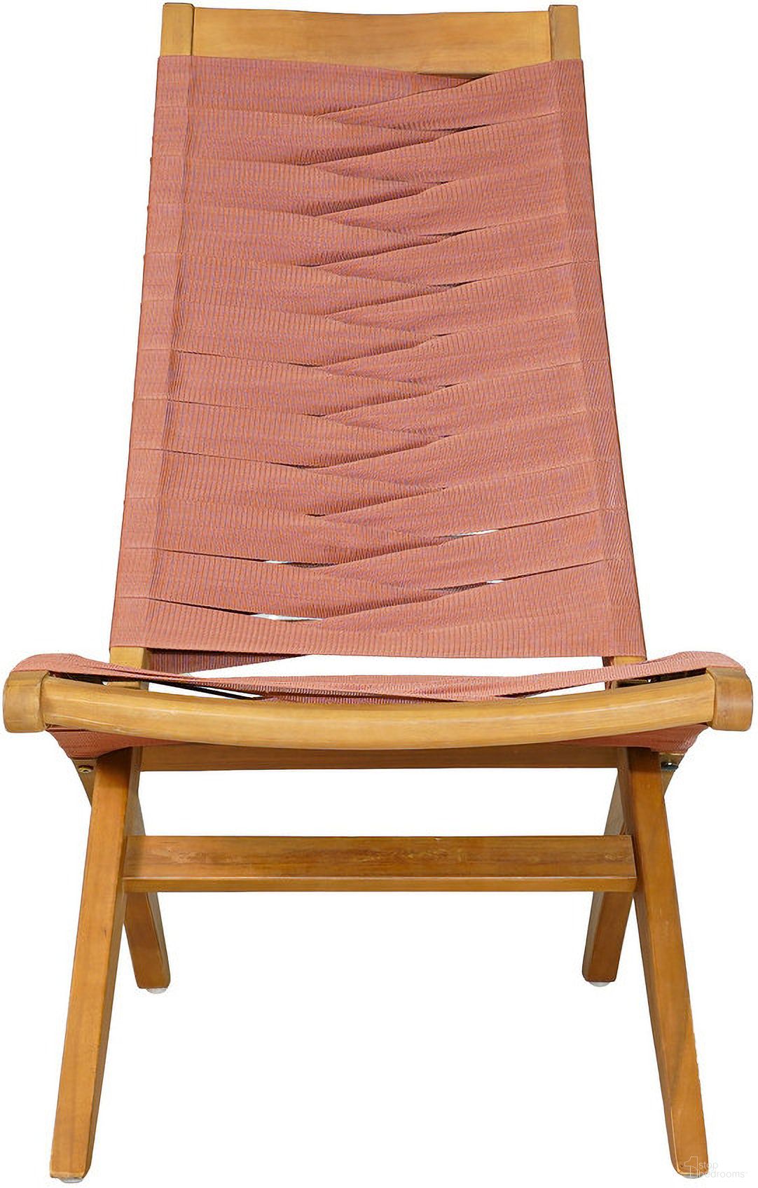 Rova Lounge Chair In Terracotta