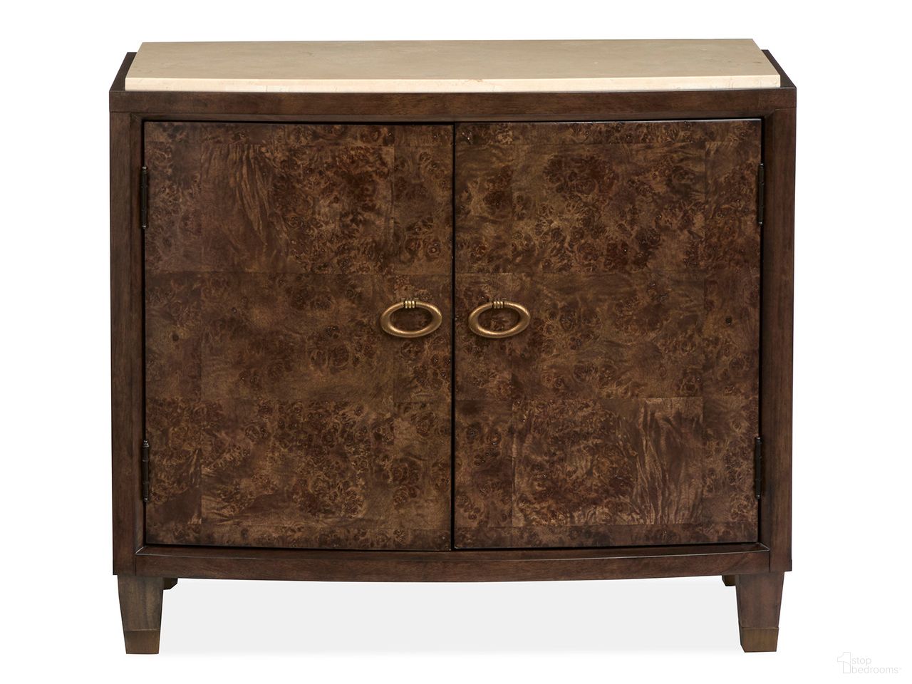 Rowan Door Nightstand In Espresso