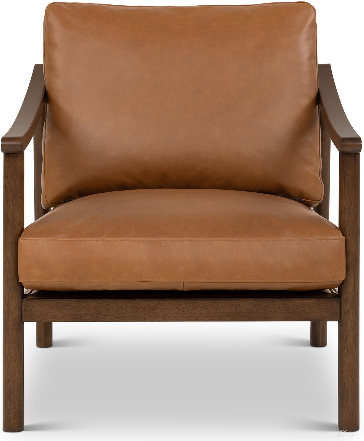 The appearance of Rowan Leather Accent Chair In Panama Tan designed by Urbia in the modern / contemporary interior design. This panama tan piece of furniture was selected by 1StopBedrooms from Metro Collection to add a touch of cosiness and style into your home. Sku: VC-1464-C-WRPANTAN. Material: Genuine Leather.