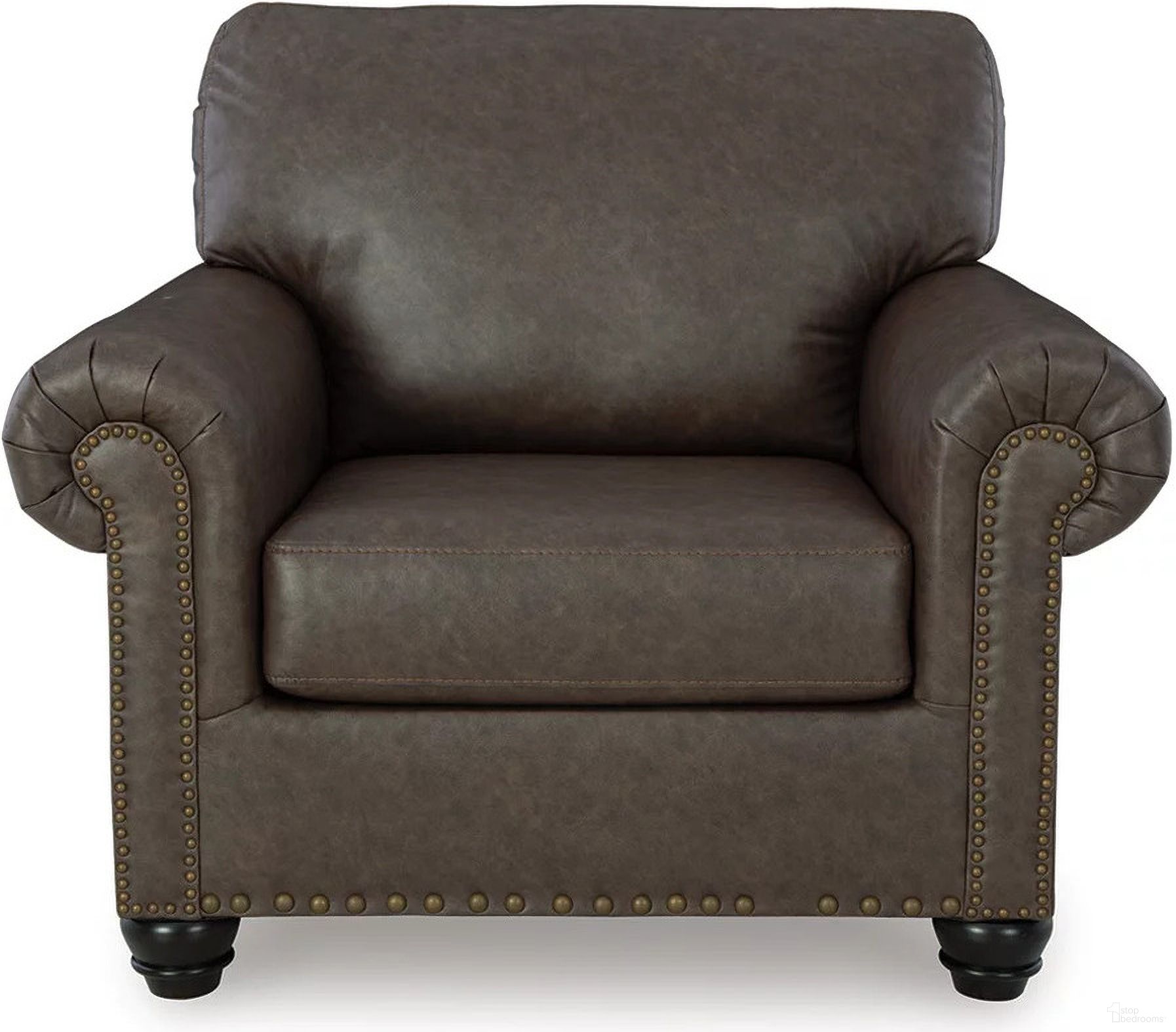 The appearance of Roxmere Chair In Umber designed by Signature Design by Ashley in the traditional interior design. This umber piece of furniture was selected by 1StopBedrooms from Roxmere Collection to add a touch of cosiness and style into your home. Sku: 5550320. Material: Fabric.