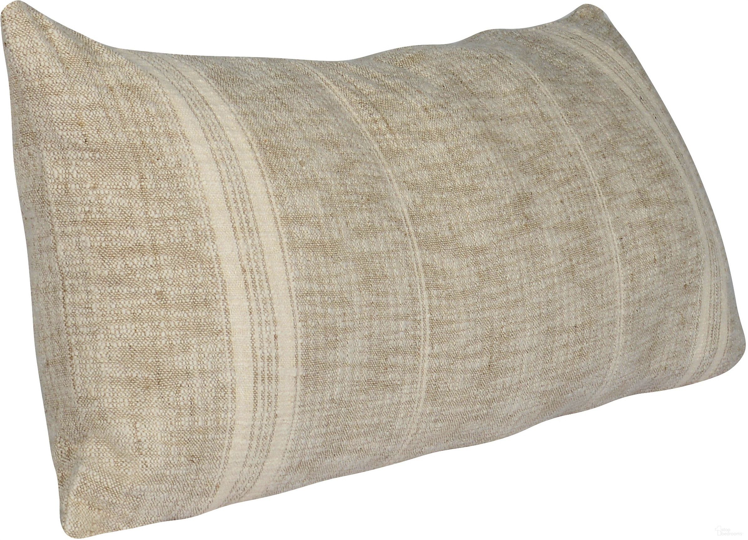 RP Ria 16x36 Pillow In Natural and Ivory