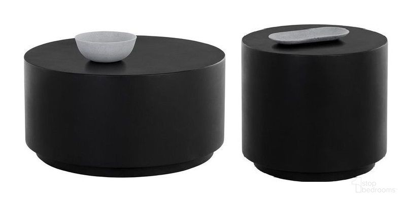 Rubin Occasional Table Set In Black