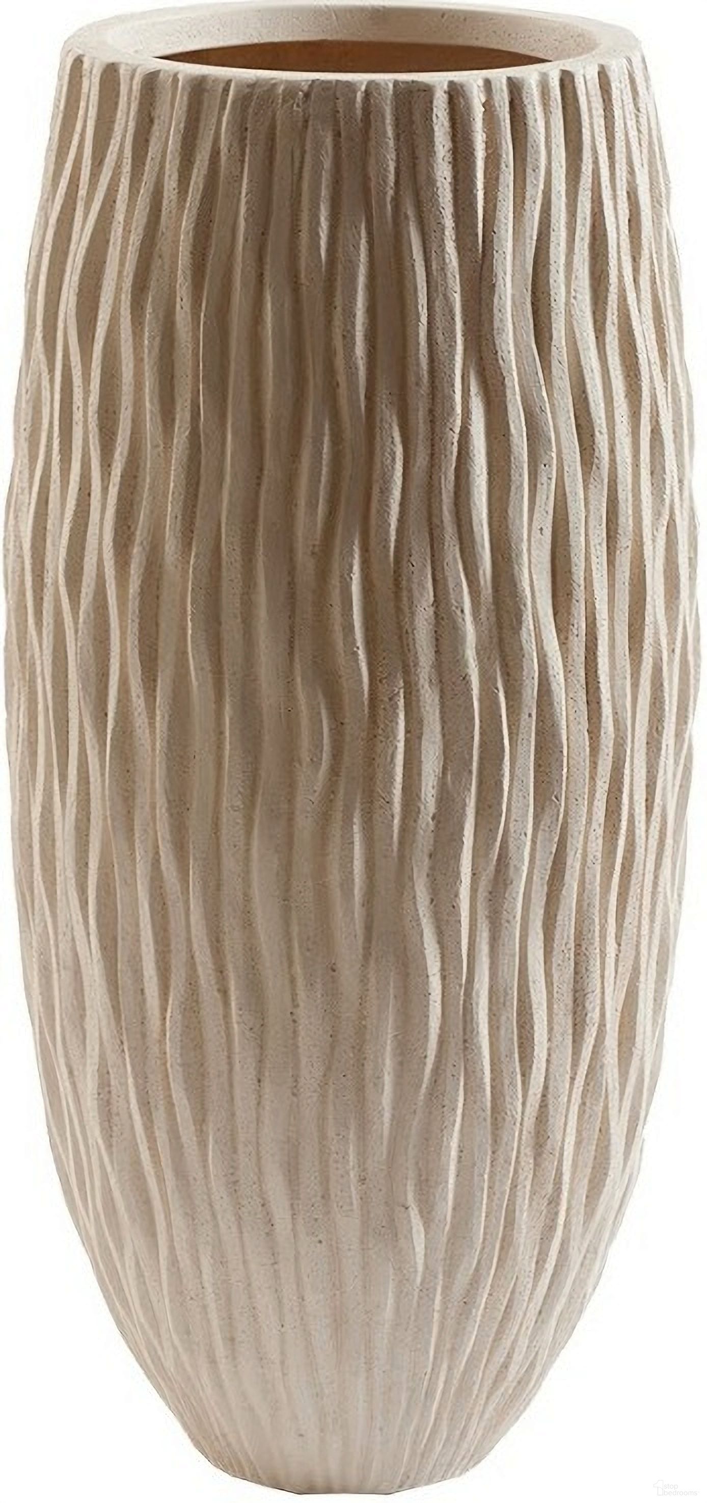 The appearance of Rucco Planter PH63996 designed by Phillips Collection in the modern / contemporary interior design. This off white piece of furniture  was selected by 1StopBedrooms from Outdoor Collection to add a touch of cosiness and style into your home. Sku: PH63996. Material: Resin.