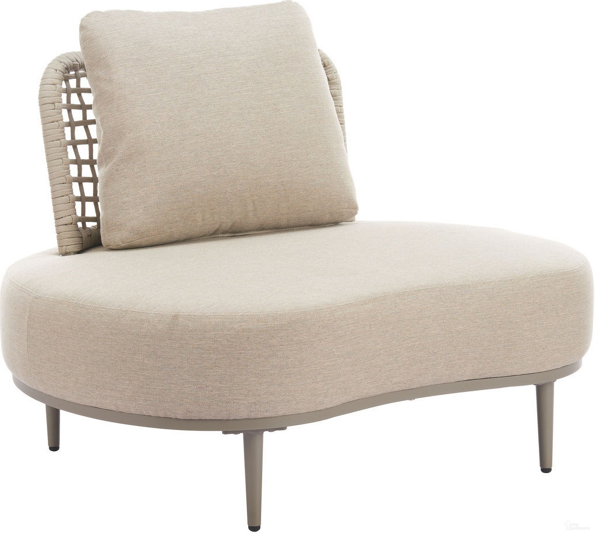 The appearance of Ruhe Accent Chair In Beige designed by Zuo Modern in the modern / contemporary interior design. This beige piece of furniture was selected by 1StopBedrooms from Ruhe Collection to add a touch of cosiness and style into your home. Sku: 704124. Material: Olefin.