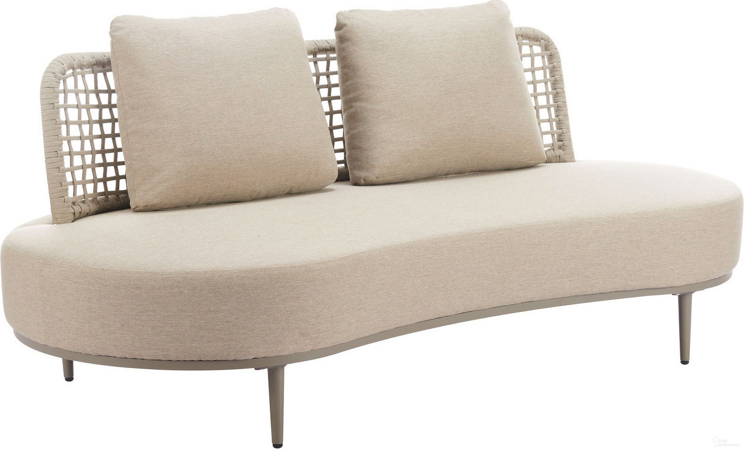 The appearance of Ruhe Sofa In Beige designed by Zuo Modern in the modern / contemporary interior design. This beige piece of furniture was selected by 1StopBedrooms from Ruhe Collection to add a touch of cosiness and style into your home. Sku: 704125. Material: Olefin.