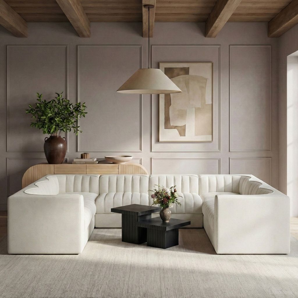 The appearance of Rummi Velvet Performance Fabric Upholstered Modular Sectional In Cream designed by Meridian in the modern / contemporary interior design. This cream piece of furniture  was selected by 1StopBedrooms from Rummi Collection to add a touch of cosiness and style into your home. Sku: 660Cream-Armless;660Cream-Armless;660Cream-Armless;660Cream-Armless;660Cream-Corner;660Cream-Corner;660Cream-Corner;660Cream-Corner. Material: Foam.