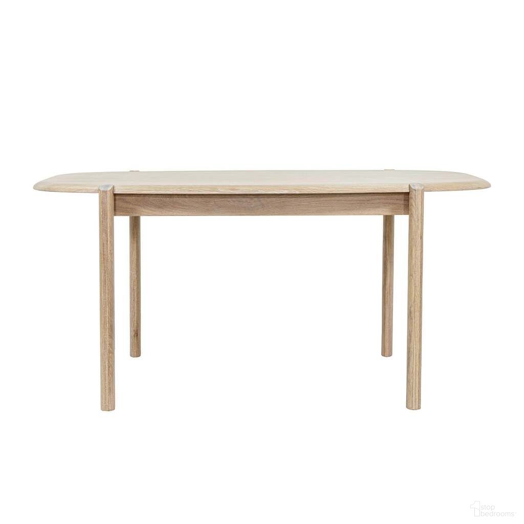 The appearance of Runway 62 Inch Small Dining Table In Light Oak designed by LH Imports in the modern / contemporary interior design. This light oak piece of furniture was selected by 1StopBedrooms from Runway Collection to add a touch of cosiness and style into your home. Sku: RUN010. Table Base Style: Legs. Table Top Shape: Rectangular. Size: 35" x 63". Material: Oak.
