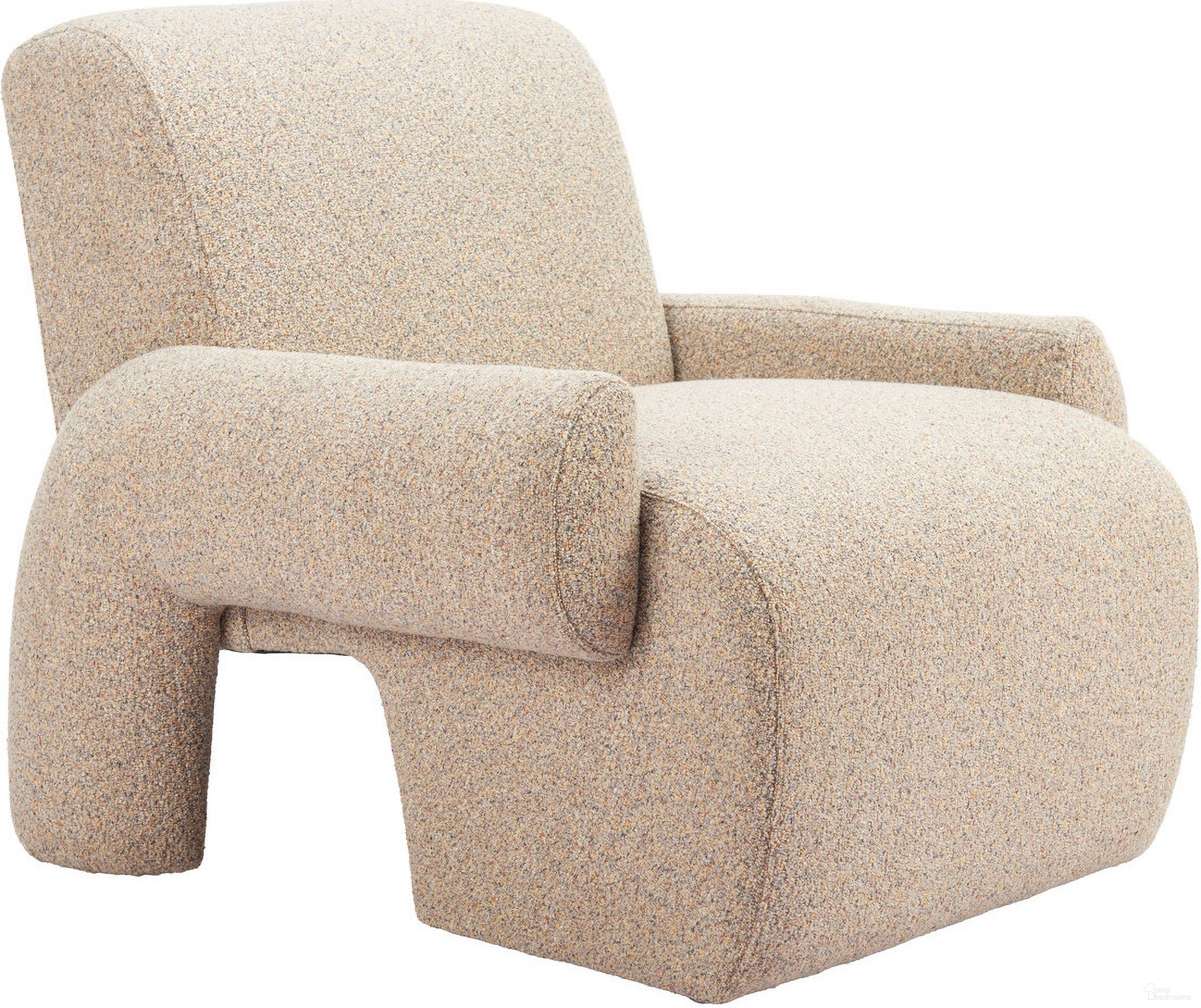 Rura Accent Chair In Heathered Beige