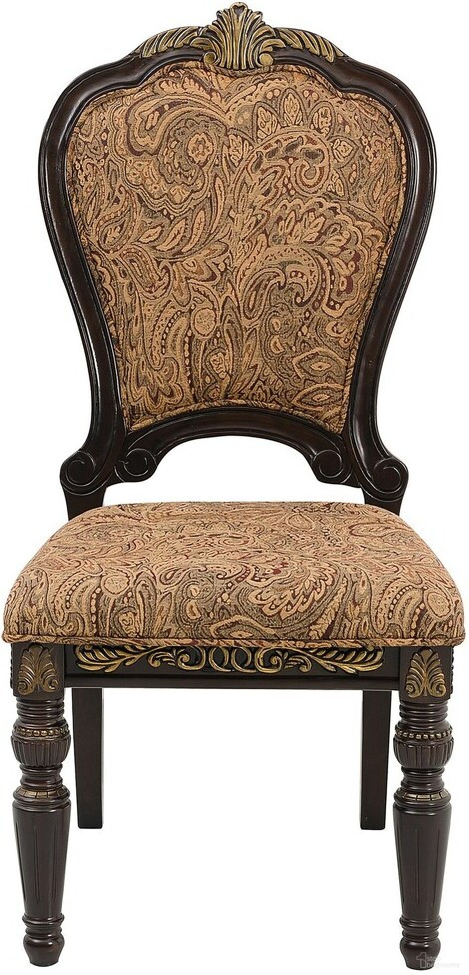 The appearance of Russian Hill Warm Cherry Side Chair Set of 2 designed by Homelegance in the traditional interior design. This brown piece of furniture  was selected by 1StopBedrooms from Russian Collection to add a touch of cosiness and style into your home. Sku: 1808S. Material: Wood. Chair Type: Side Chair.