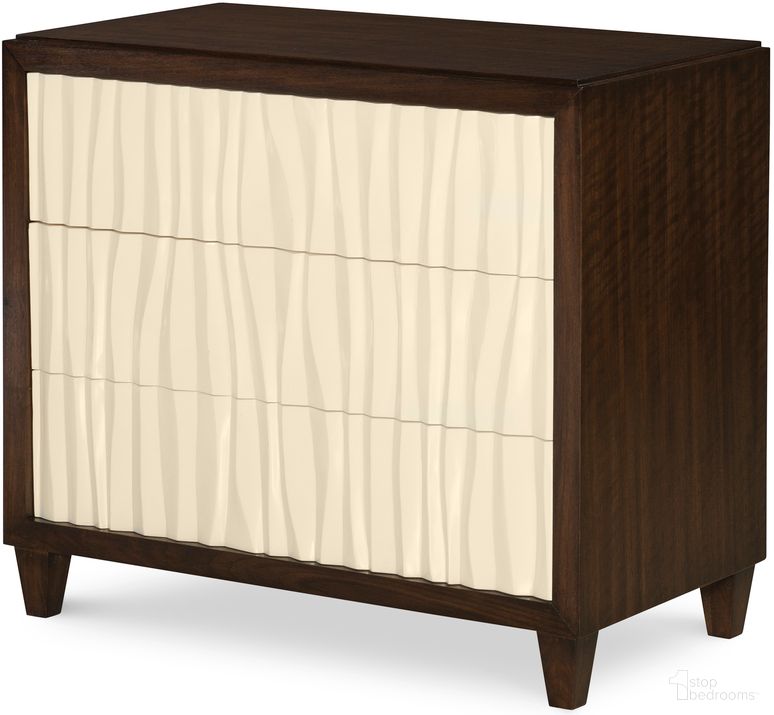 The appearance of Russo Drawer Chest In Brunette designed by Century Furniture in the modern / contemporary interior design. This brunette piece of furniture  was selected by 1StopBedrooms from Citation Collection to add a touch of cosiness and style into your home. Sku: B1H-705. Material: Walnut Veneer.