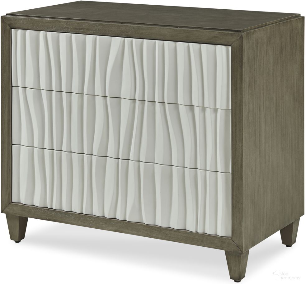 The appearance of Russo Drawer Chest In Greige designed by Century Furniture in the modern / contemporary interior design. This greige piece of furniture  was selected by 1StopBedrooms from Citation Collection to add a touch of cosiness and style into your home. Sku: B1B-705. Material: Walnut Veneer.