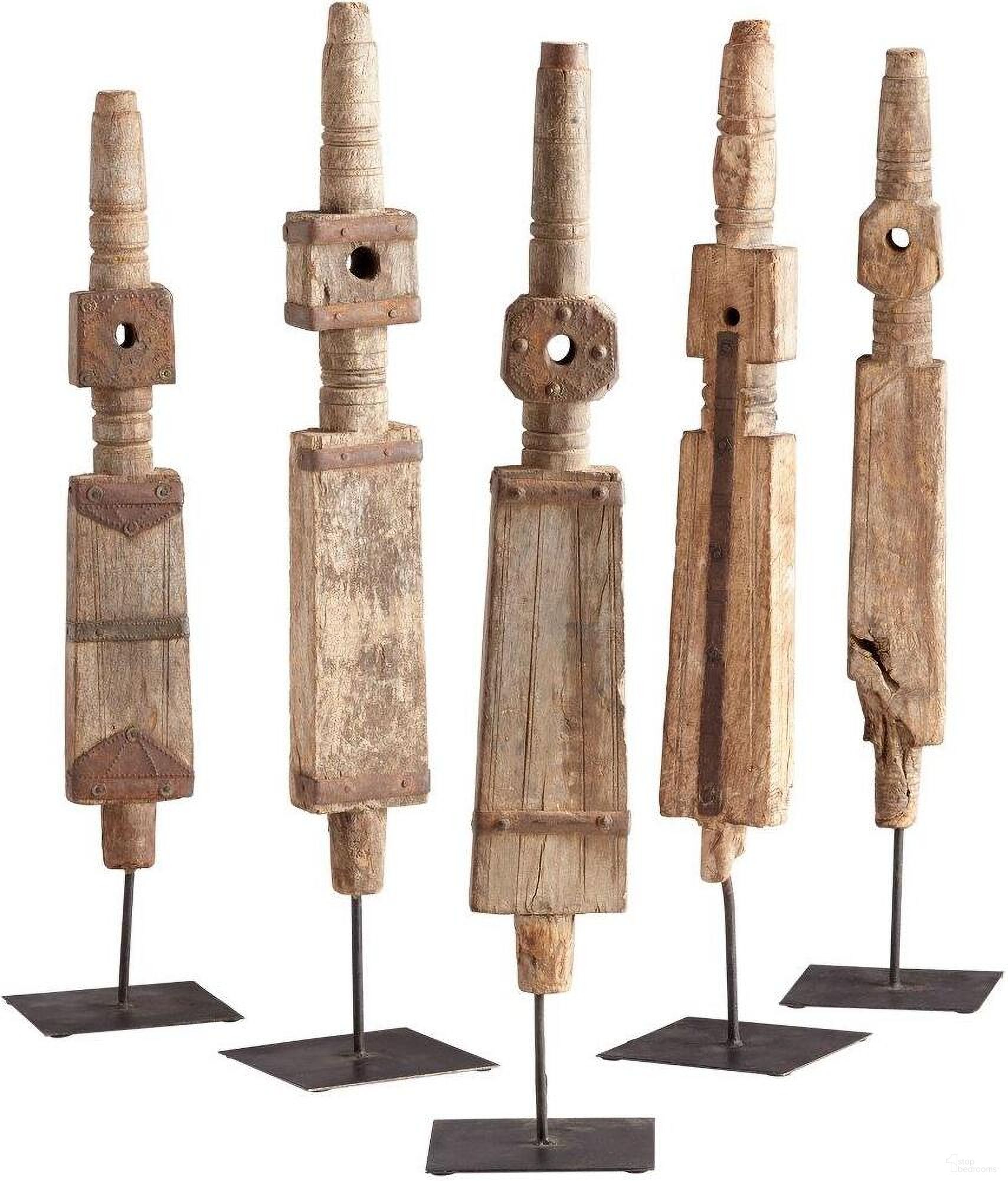 The appearance of Rustic Large Rustic Todem Sculpture designed by Cyan Design in the rustic / southwestern interior design. This brown piece of furniture was selected by 1StopBedrooms from to add a touch of cosiness and style into your home. Sku: 08913. Material: Iron.