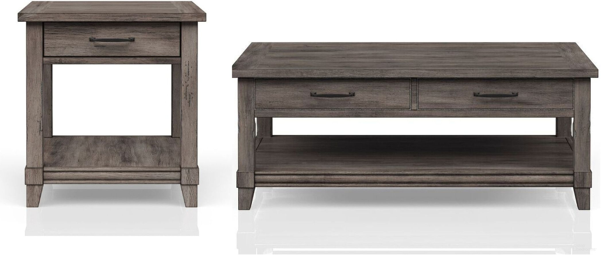 The appearance of Rustic Occasional Table Set designed by Bernell in the rustic / southwestern interior design. This rustic piece of furniture was selected by 1StopBedrooms from Rustic Collection to add a touch of cosiness and style into your home. Sku: 1284-001;1284-002. Material: Rubberwood.