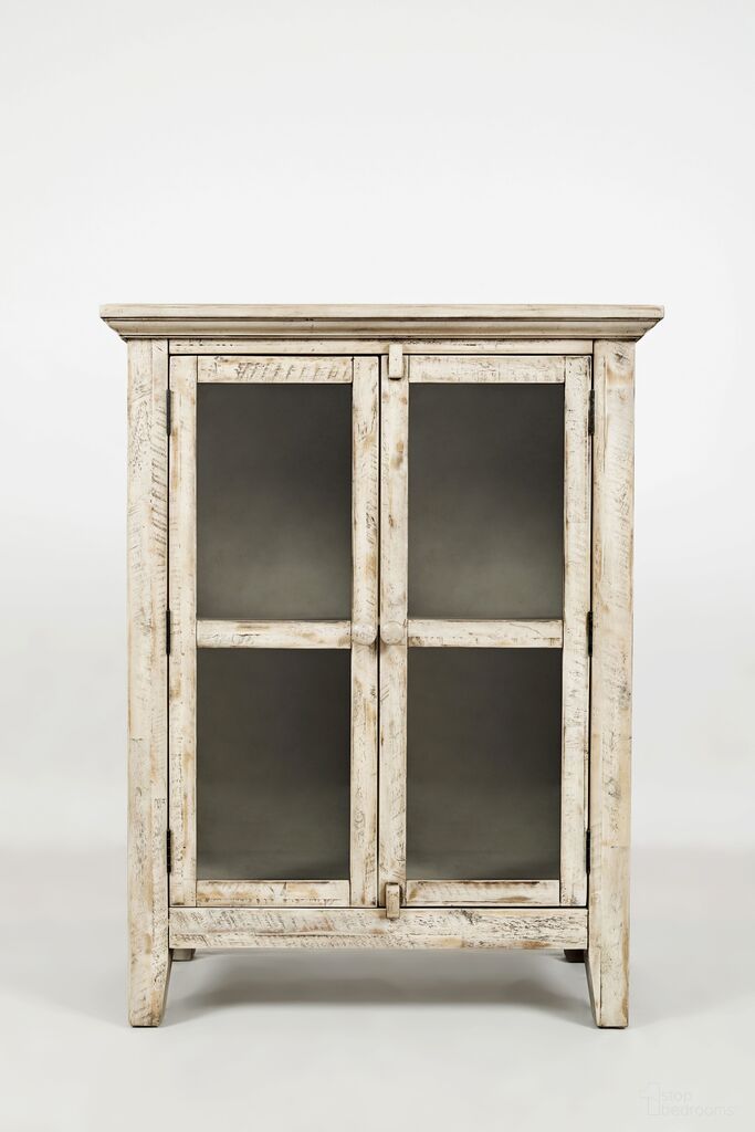 The appearance of Rustic Shores 32 Inch 2 Door Accent Cabinet In Cream designed by Jofran in the transitional interior design. This cream piece of furniture  was selected by 1StopBedrooms from Rustic Shores Collection to add a touch of cosiness and style into your home. Sku: 1610-32. Material: Acacia.