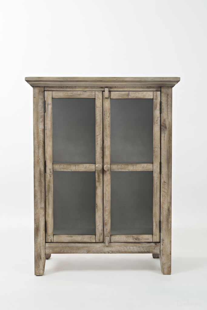 The appearance of Rustic Shores 32 Inch 2 Door Accent Cabinet In Brown Grey designed by Jofran in the transitional interior design. This brown grey piece of furniture  was selected by 1StopBedrooms from Rustic Shores Collection to add a touch of cosiness and style into your home. Sku: 1620-32. Material: Acacia.