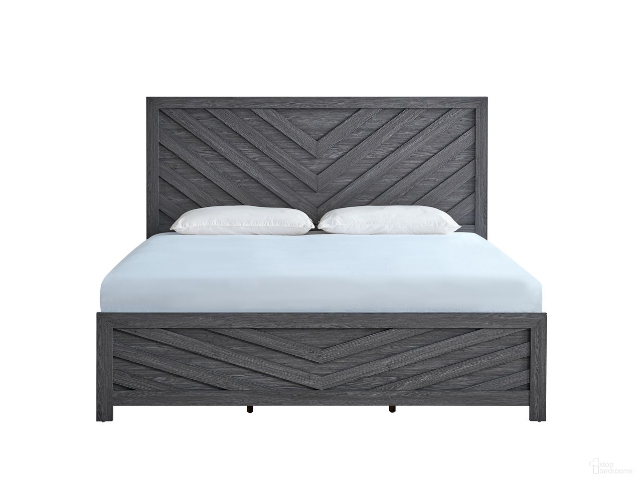 The appearance of Rustica Panel Full Bed in Gray designed by Glory in the transitional interior design. This gray piece of furniture was selected by 1StopBedrooms from Rustica Collection to add a touch of cosiness and style into your home. Sku: G005203A-FB Box 1;G005203A-FB Box 2. Bed Type: Panel Bed. Material: Wood. Bed Size: Full.