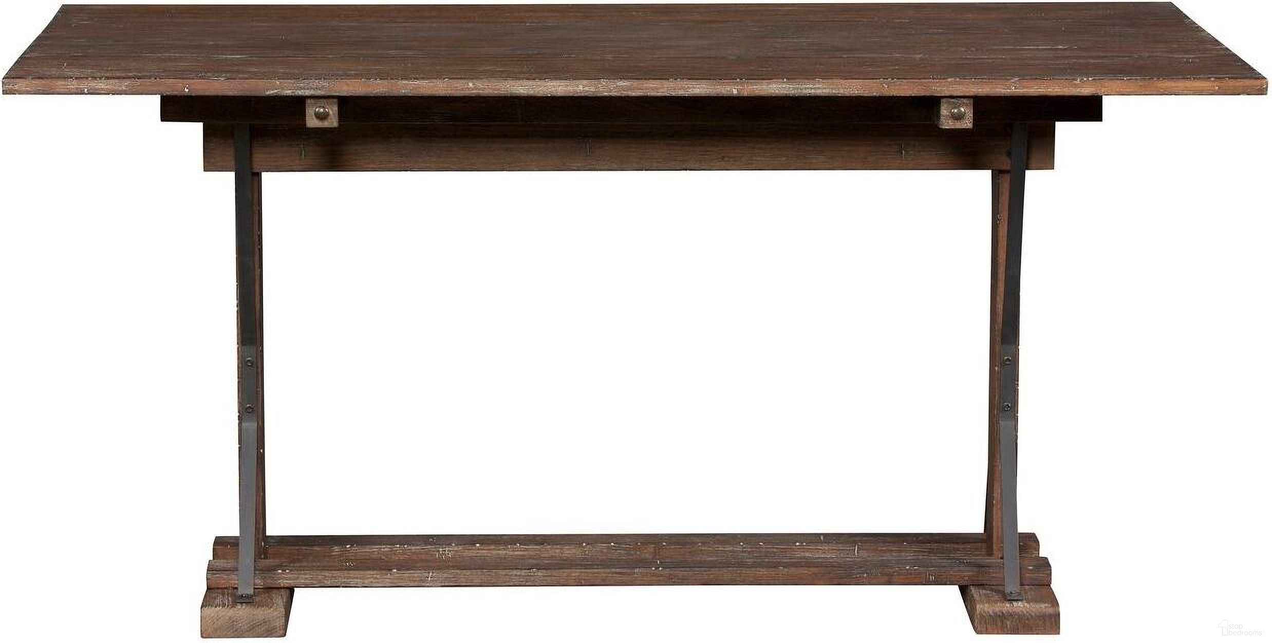 Rustique Flip Top Table In Rustique