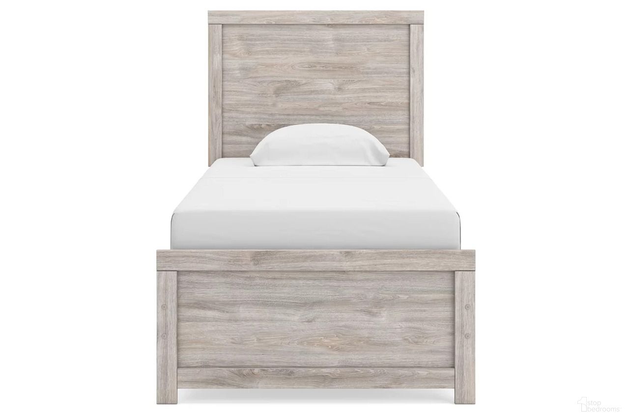 Ryderton Twin Panel Bed In Gray